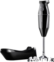 เครื่องปั่นอาหารแบบมือถือไร้สาย Bamix Switzerland Cordless PRO สีดำ