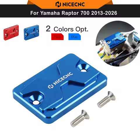 NICECNC For Yamaha Raptor 700 250 YFZ450R GRIZZLY 700 For Honda TRX450R Front Brake Reservoir Fluid 
