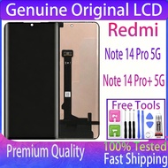 Original Fit for AMOLED Redmi Note 14 Pro Note 14 Pro Plus 5G LCD Display Touch Screen Replacement