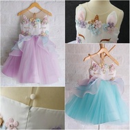Unicorn Dress Unicorn Gown | Girl dress | 2Y - 7Y