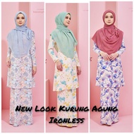 [[ PRE ORDER ]] The New Look Kurung Agung Ironless by JELITA WARDROBE