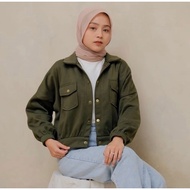 Yara Oversize Jacket Edmee.outfit | Lucy Blouse Edmee.outfit