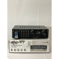 Hf_electronic AMPLIFIER ALVEY DV-100FB DIGITAL AMPLIFIER KARAOKE BLUETOOTH LED