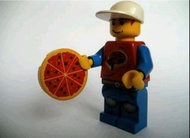 Lego Minifigure Pizza  簿餅速遞員