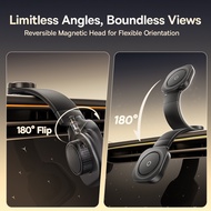 【New Arrivals】Baseus PrimeTrip C03 Magnetic Car Mount for Dashboard 15-25N Adjustable 360° Flexible