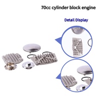 50cc 70cc 90cc 110cc Motorcycle Oil Cooler Adapter Engine Cylinder Cover Horizontal Engine Adapter E