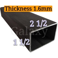 BESI Hollow Mild Steel Hollow Mild Steel Rectangular Besi Hollow Tube ( 1 1/2" x 2 1/2" x1.6mm ) Besi Rectangular Tube