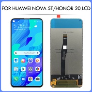 6.26 "สำหรับ Huawei Honor 20หน้าจอ LCD สำหรับ Huawei Nova 5T หน้าจอสัมผัส Digitizer สำหรับ YAL-L21 Y