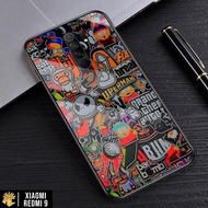 Case XIAOMI REDMI 9 - Casing XIAOMI REDMI 9 Terbaru AERO CASE [ Grafitty ] Silikon XIAOMI REDMI 9 -  Case Hp - Case Mewah - Cassing Hp - Softcase Glass Kaca - Softcase Hp XIAOMI REDMI 9 - Kesing Hp XIAOMI REDMI 9 - Kondom Hp - Case Terlaris - COD