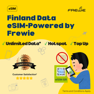 Finland eSIM Data Roaming | High-Speed Data | Topup Available | QR Code via Email- Powered by Frewie
