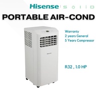 Hisense 1HP Portable Aircond R32 AP09KVG 移动冷气