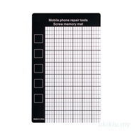 Repair Mat Magnetic Screw Mat Memory Pad for Repair tool Screw 9x14.5cm