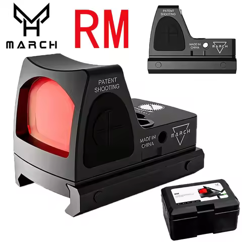 NEW MARCH RM Red Dot Sight T-EAGLE Reflex Scope for Picatinny Rail AR15 Tactical Hunting Riflescope 