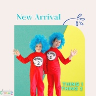SG Local Seller Dr. Seuss Thing 1 Thing 2 Kids Costumes