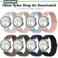 18mm Quick Release Scrunchie Nylon Strap for Huawei Watch GT 6 5 4 41mm Garmin Venu 3/ 2S /Garmin F