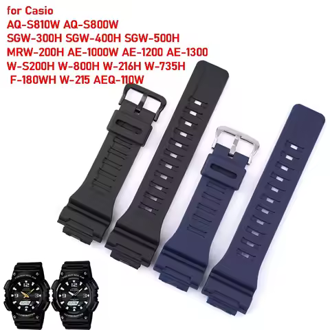 for Casio G-shock AQ-S800/AQ-S810W SGW-300H SGW-400H HDC-700 MRW-200H AE-1000W AE-1200/1300 W-S200H 