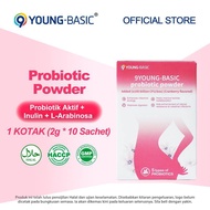 【Halal】9YOUNG-BASIC Probiotic Powder (Cranberry Flavored) - Women Specific Probiotics + Cranberry + 