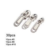 30pcs 4 Sizes Universal Fix Zipper Repair Kit For Nylon Zip Bag Suitcase Fasten Zips Replacement Kep
