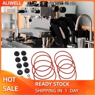 aliwell Oreilet Coffee Machine Silicone Seal O Ring Kit for JURA J5 J7 J9  HeatProof Elastic Insulat