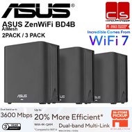 ASUS ZenWiFi BD4B(1P / 2P / 3PACK) (Dual-band WiFi 7 (802.11be)AiMesh Extendable Router,3.6Gbps,Cove