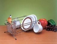 304不鏽鋼杯架　杯盤架　下午茶器具收納架　附筷子籃餐具籃