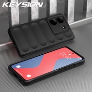 Keysion mờ chống sốc vỏ điện thoại cho Xiaomi POCO M7 Pro 5g chống trượt silicon mềm điện thoại Ốp l