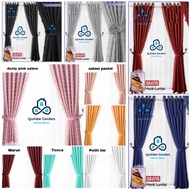 Transparent curtains, ruby smokring, various colors, thin curtains, room dividers