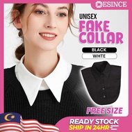 🇲🇾 DESINCE Fake Collar Unisex Fake Shirt Collar Detachable Collar Men Women Kolar Palsu WT 205