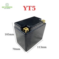 YT5 ABS plastic motorcycle starter cover - 32700 battery pack - Motorcycle standard copper pile