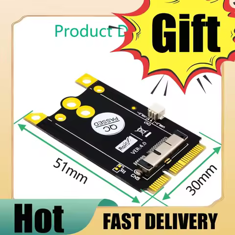 For BCM943602CS BCM94360CS2 Mini PCI-E Adapter 12+6 Pin WiFi Converter Module