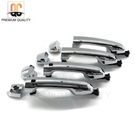 Smart Chrome Car Door Handle with Keyless Entry Upgrade for Land Cruiser LC200 FJ200 2016-2021-*-&