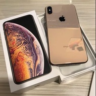 APPLE 金 iPhone XS MAX 64G 約近全新 刷卡分期零利 無卡分期