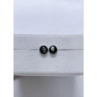 Gmmissy Golden obsidian silver925 earring 金曜石纯银925耳钉 B