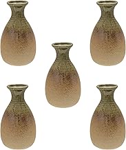 Iga Oribe Nigai Tokuri (3.1 x 5.6 inches (8 x 14.2 cm), 9.5 fl oz (270 cc), 9.5 oz (244 g), Sake Cup