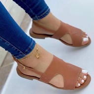 XIElXIEW Ready Stock  sandal women plus size 43 sandal women flat sandalwomen murah