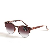 AJ Morgan Mr.Cleaver Sunglasses Wood Brown Lens Pattern