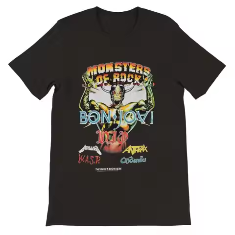 MONSTERS OF ROCK DONINGTON PARK UK 1987 TEE SHIRT