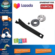 Set Kunci Gerinda + Inner Outer/ Flange Inner Outer Mata Gerinda Kunci Gerinda Tangan Maktec Makita