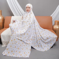 MUKENA RAYON DEWASA MUKENA MOTIF BUNGA KECIL RINTIK NAYLA AMARILIS