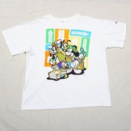 90's Disney x JAL "Disney on Tour" T-Shirt VINTAGE CARTOON ANIME