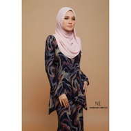 Rm45 Clearance Stock Kurung Quince Biru 2XL