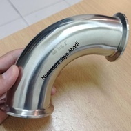 Elbow Sanitary Stainless 316L Ferrule End 2" Inch