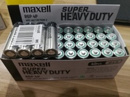 🔋 Maxell 🔋 Battery Super Heavy Duty 1.5V R6P Size AA & AAA - 40pcs