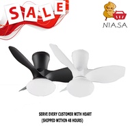 NIASA Modern Ceiling Type Inverter Remote Control Light Fan