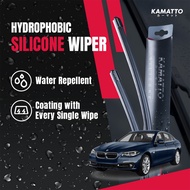 Kamatto Wiper BMW 5 Series F10/F11 (2010-2017) Hydrophobic Silicone Windshield Wiper Water Repelling