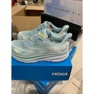 2023New HOKA ONE ONE Clifton 9 Shock Absorption Blue grey Running shoes Men's and women's shoes