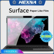 [Hexna] Paperfeel Screen Protector for Microsoft Surface Pro 8/9/X/7/6/5/4/3 Surface Go 2/3 Book Laptop 1 /2/ 3 Writing like On Paper