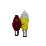 หลอดไฟศาลเจ้า หลอดทรงมะละกอ หลอดทรงจำปา ขั้ว B15