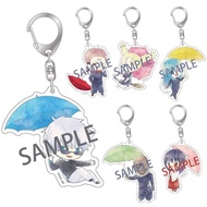 Jujutsu Kaisen Yuji Megumi Gojo Geto Sukuna Nanami Toji Toge keychain b06 Backpack bag decoration ac