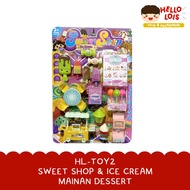 HL-TOY02 SWEET SHOP & ICE CREAM / DESSERT TOY / ICE CREAM SELLING TOY